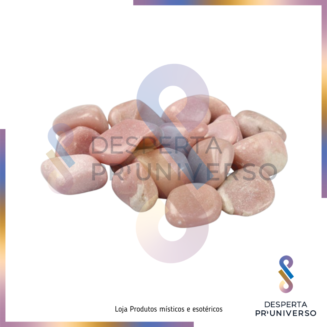 Talco Rosa (1–2 cm) — Calma | Amor-próprio | Cura emocional