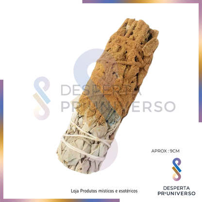 Tocha Abertura & Prosperidade – Sálvia Branca e Canela