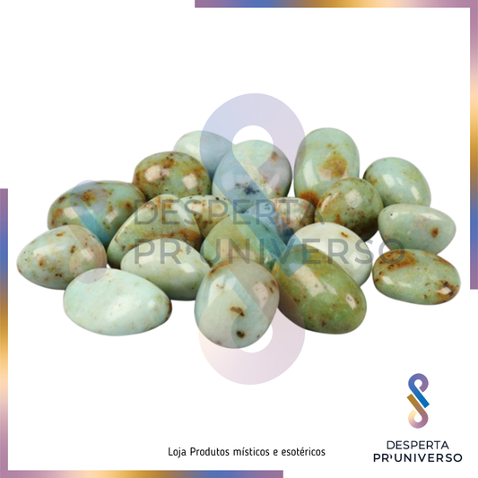 Turquesa Africana (1-3CM) — Mudança | Equilíbrio | Proteção