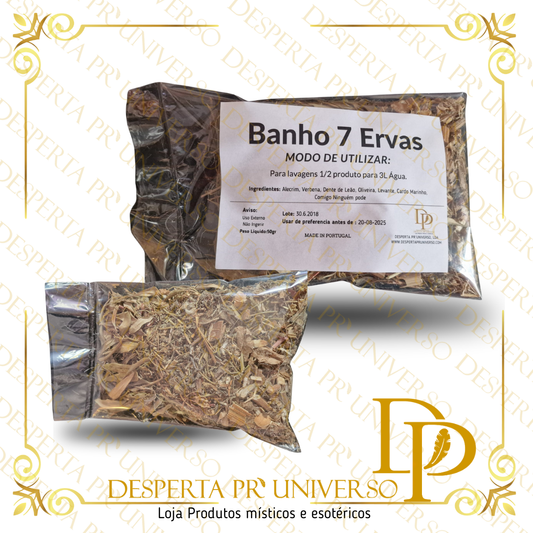 Banho de 7 Ervas - 50gr