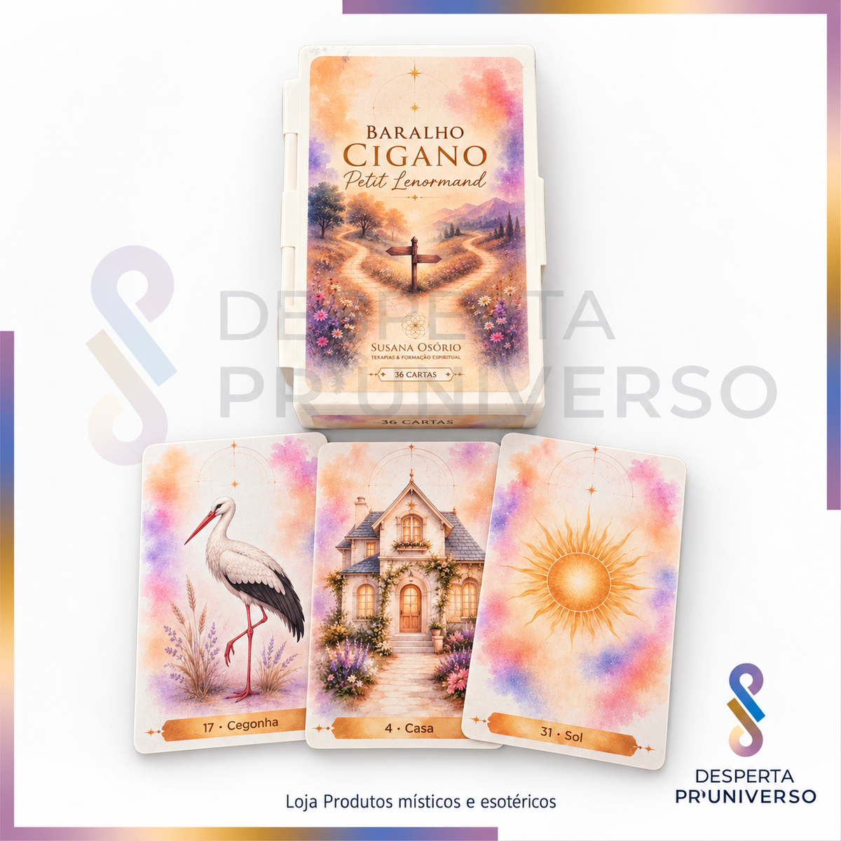 Baralho Cigano Petit Lenormand | Edição Susana Osório | Pré-Venda