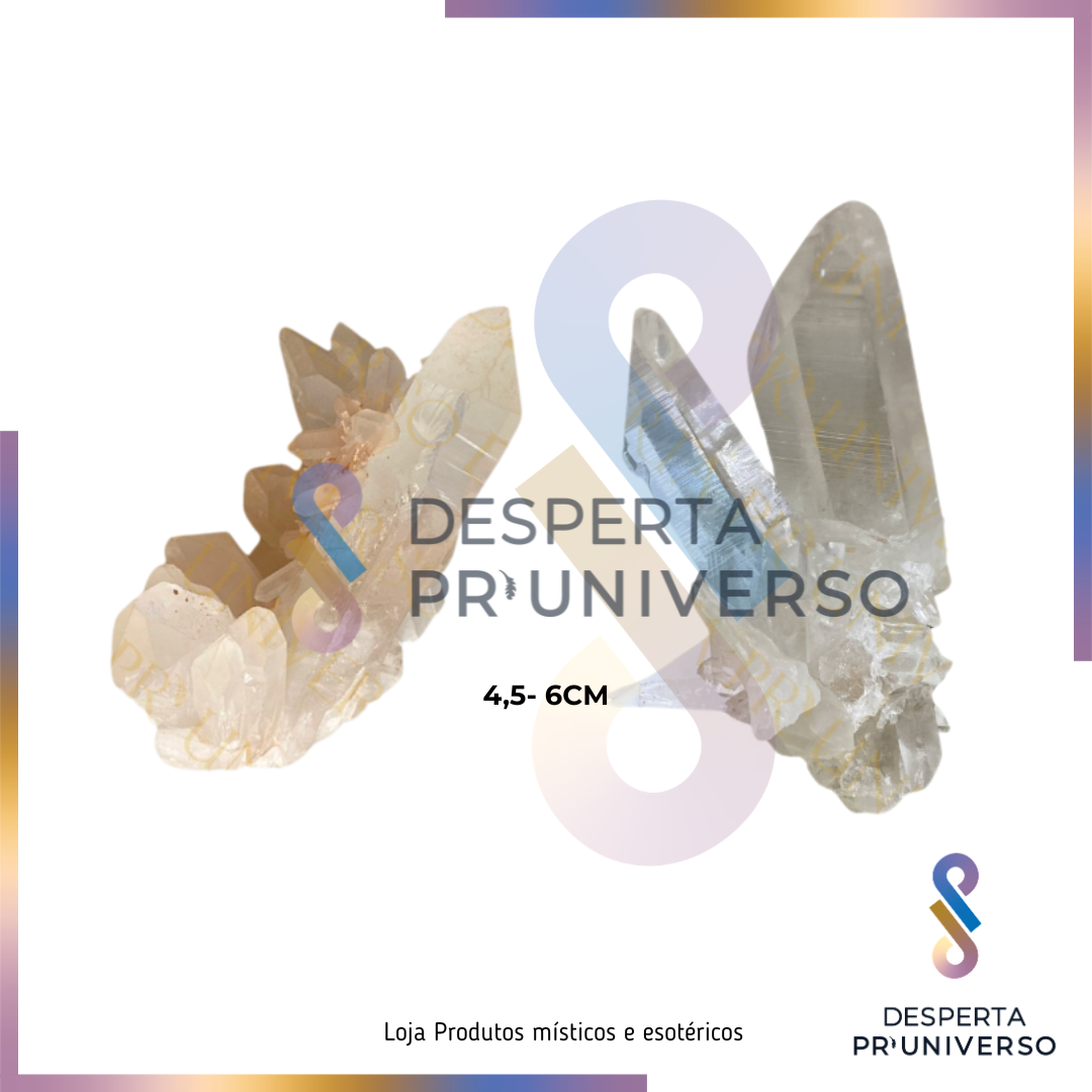 Drusa de Quartzo Cristal- 4,5-6CM