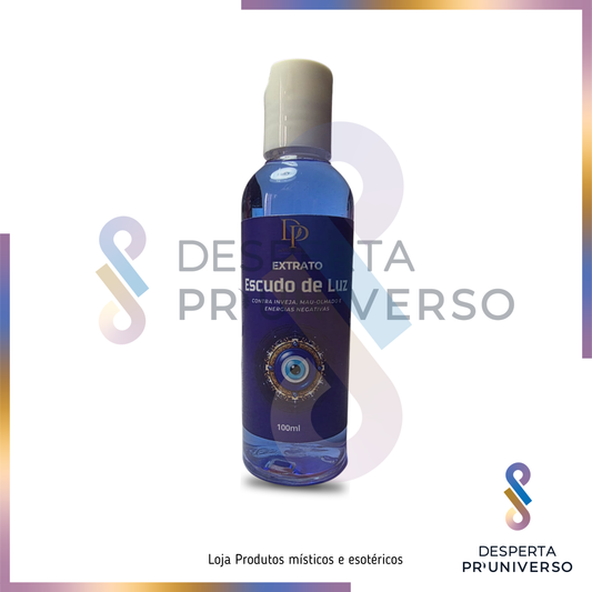 Extrato Escudo de Luz (100 ml) — Proteção contra Inveja, Mau-Olhado e Energias Negativas 🧿