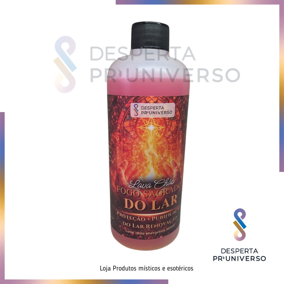 Lava Chão Energético "Fogo Sagrado do Lar" 500ml