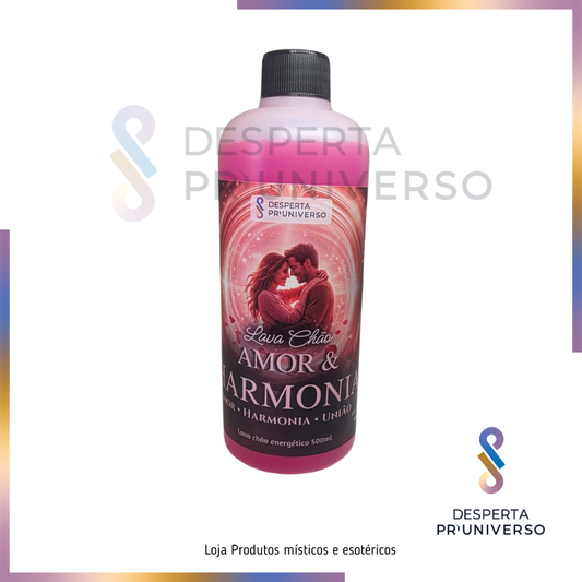 Lava Chão Energético "Amor & Harmonia" 500ml