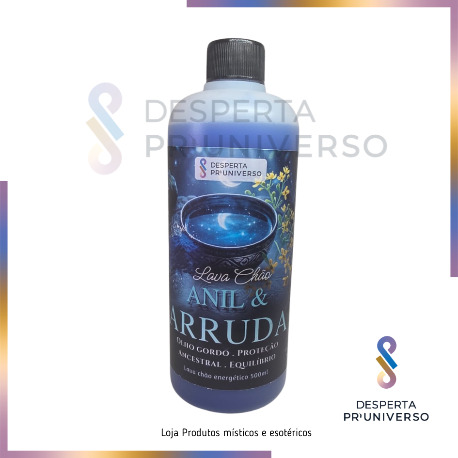 Lava Chão Energético "Anil & Arruda" 500ml