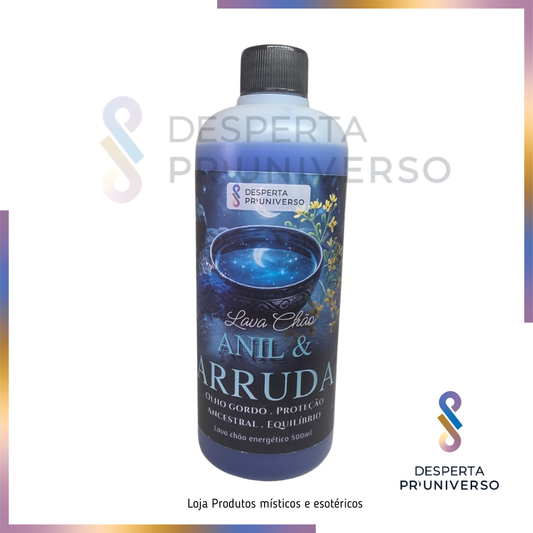 Lava Chão Energético "Anil & Arruda" 500ml