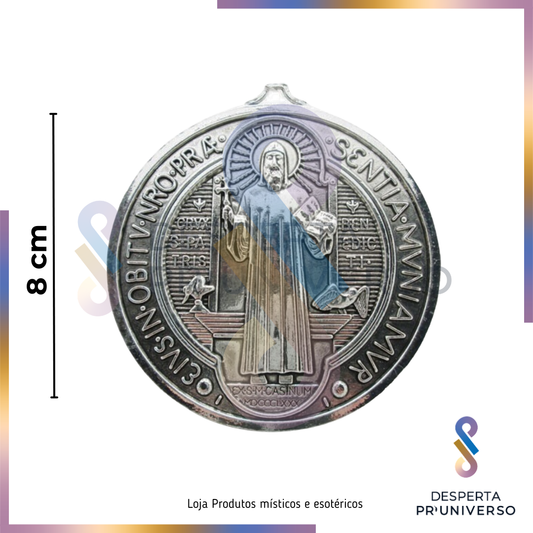 Medalha de São Bento 8 cm