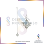 Pêndulo Merkaba de Quartzo Cristal - Geometria Sagrada e Amplificação Universal