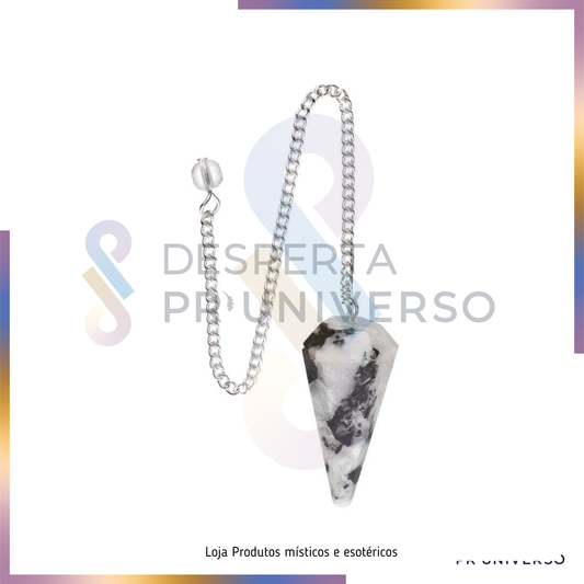 Pêndulo de Pedra da Lua - Intuição e Conexão Lunar
