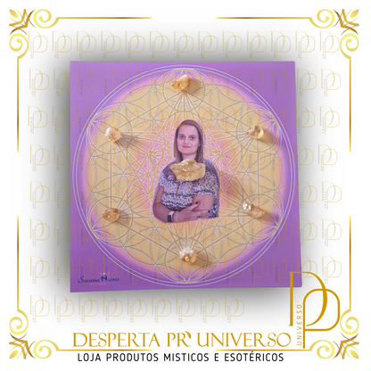 PLACA RADIONICA METATRON 30X30