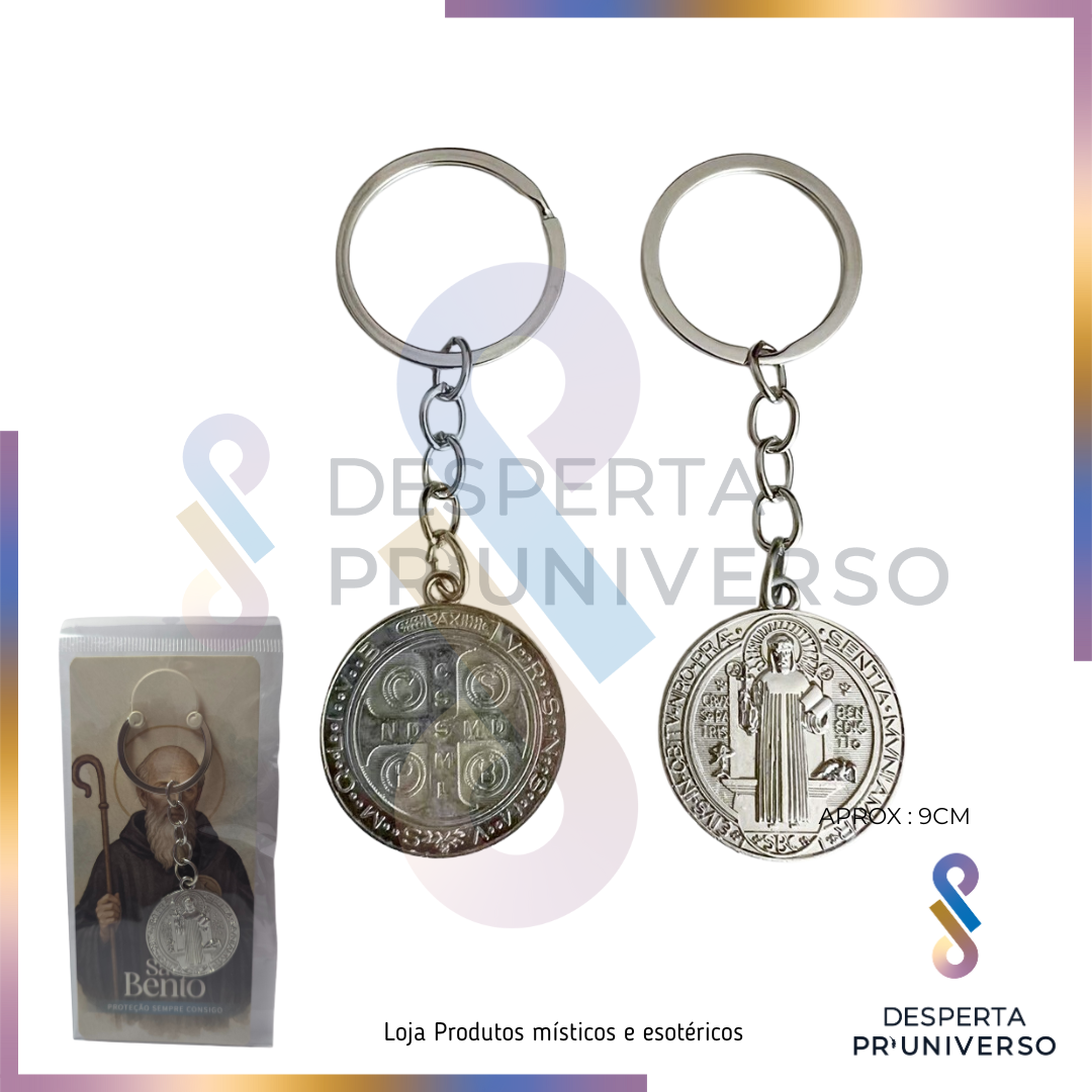 Porta-Chaves da Medalha de São Bento – Proteção Espiritual