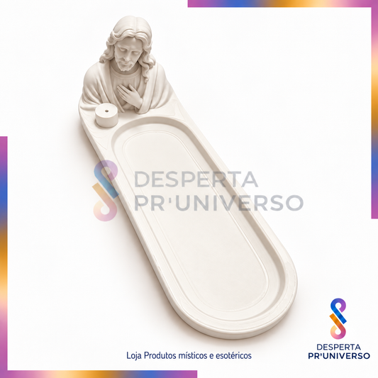 Porta Incensos Jesus Sananda 3D