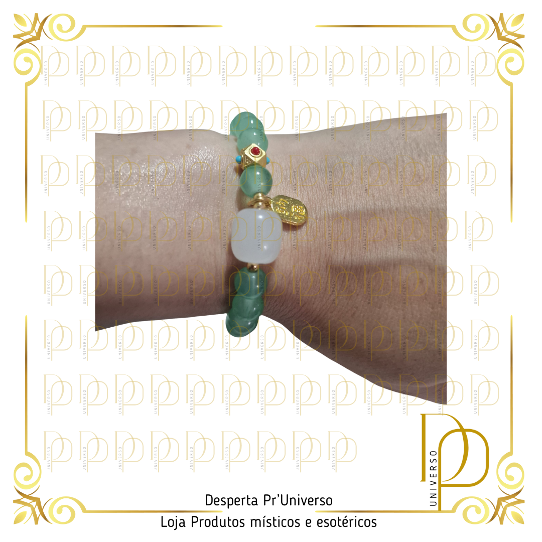 Pulseira de Aventurina Verde