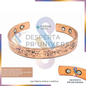 Pulseira Magnética de Cobre — Equilíbrio & Bem-Estar