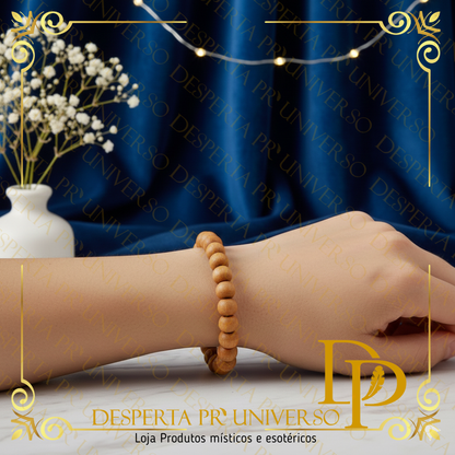 Pulseira de Sândalo – Paz Interior, Purificação e Proteção Espiritual