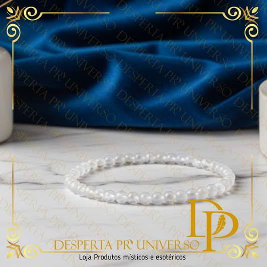 Pulseira de Selenite – Elevação Espiritual e Purificação Constante