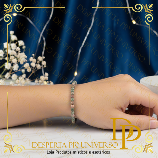 Pulseira de Unakita – Cura Emocional, Equilíbrio e Renovação