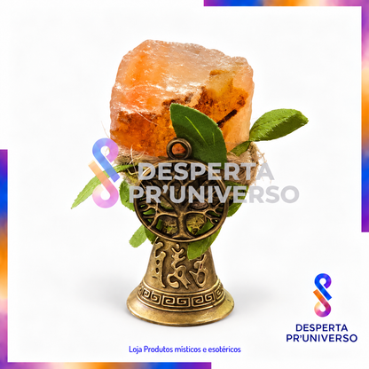 Sino de Limpeza com Cristal | Árvore da Vida