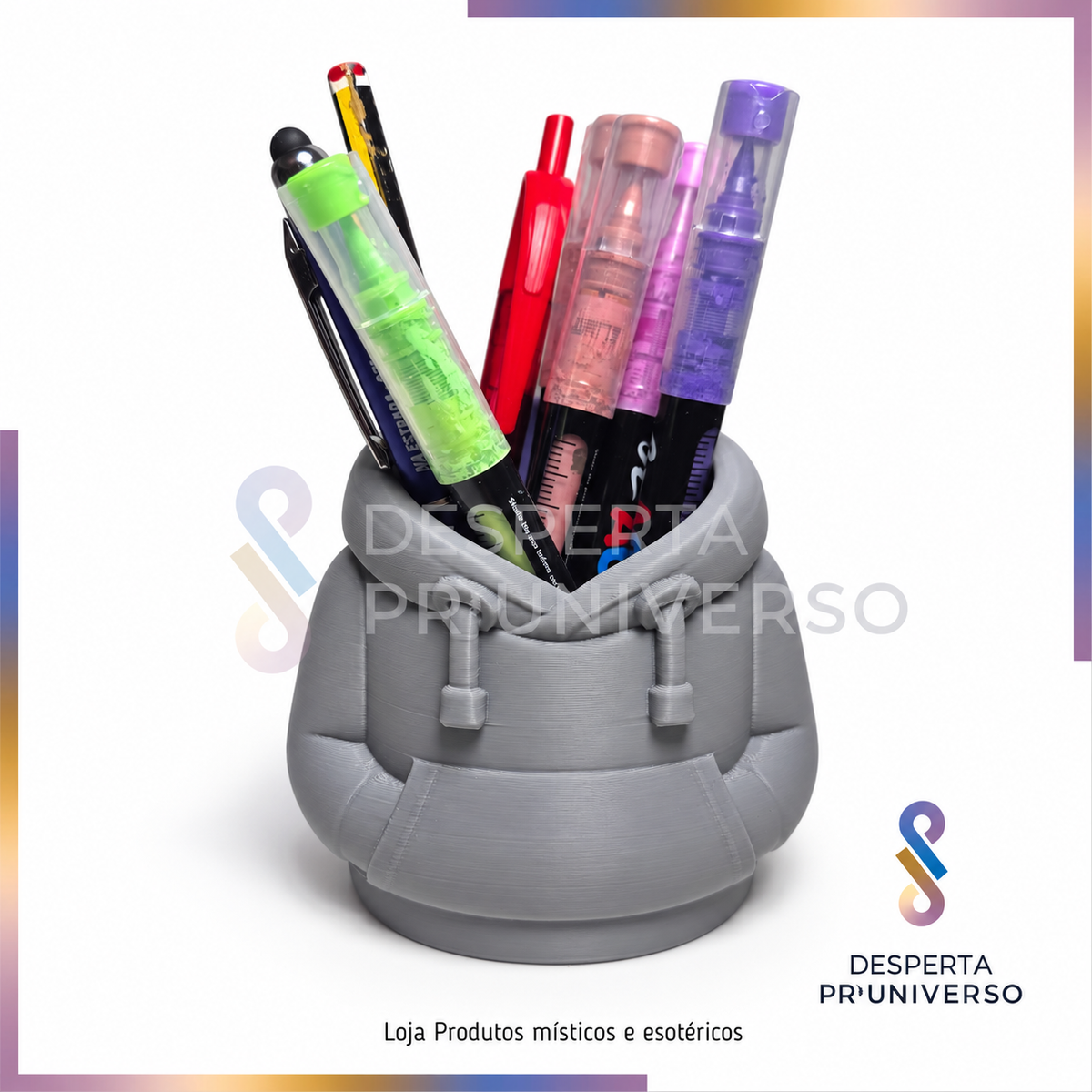 Porta-Canetas Personalizado 3D | Hoodie