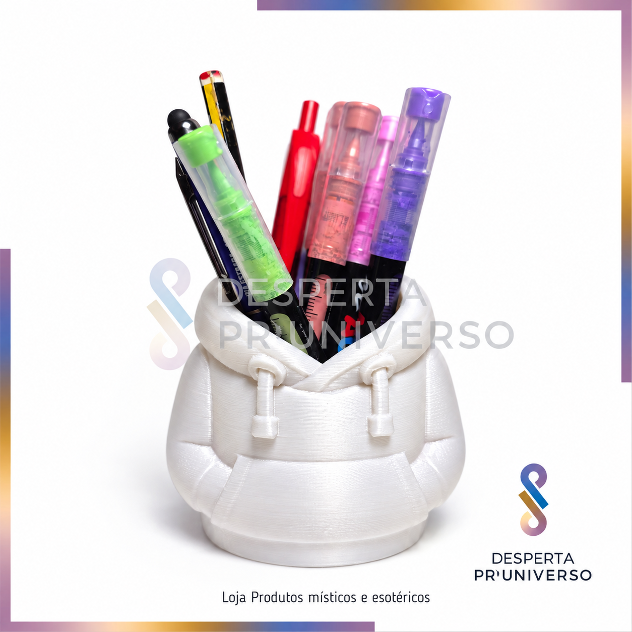 Porta-Canetas Personalizado 3D | Hoodie