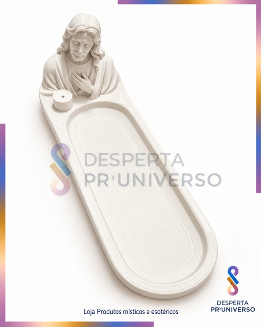 Porta Incensos Jesus Sananda 3D
