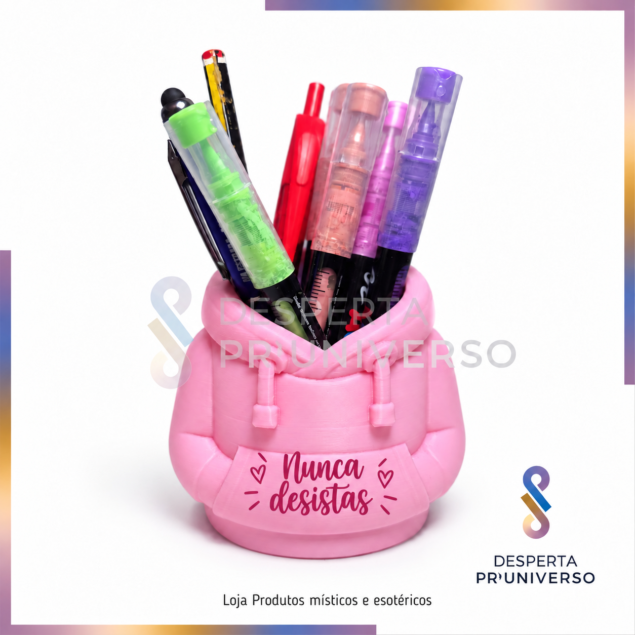 Porta-Canetas Personalizado 3D | Hoodie
