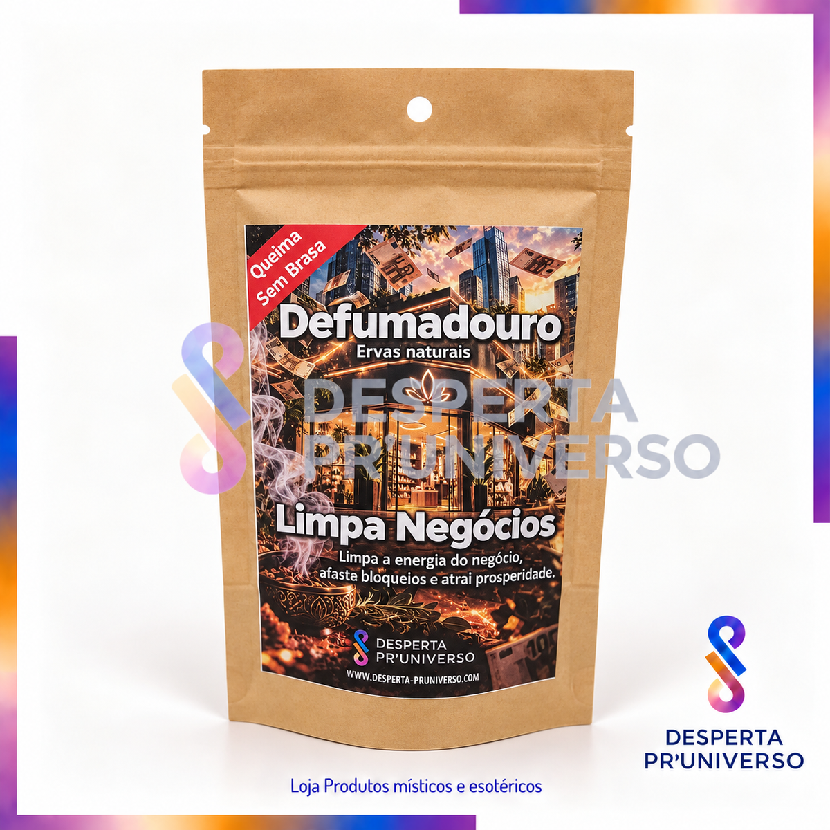 Defumadouro Limpa Negócios - Limpa Bloqueios e Atrai Prosperidade 💼💰