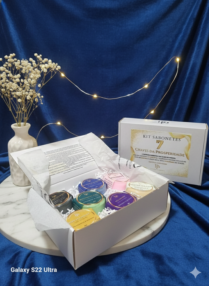 Kit Sabonetes 7 chaves da Prosperidade