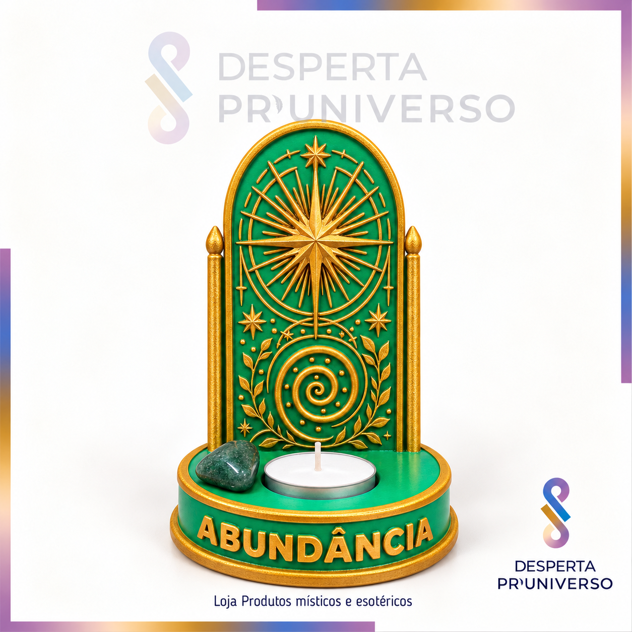 Mini Altar 3D | Cura, Proteção ou Abundância