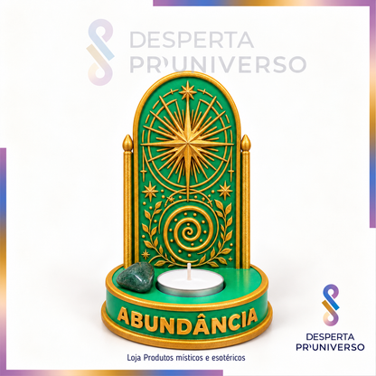 Mini Altar 3D | Cura, Proteção ou Abundância