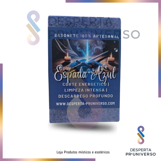 Sabonete Artesanal Espada Azul