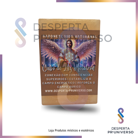 Sabonete Artesanal Cubo de Luz de Metatron