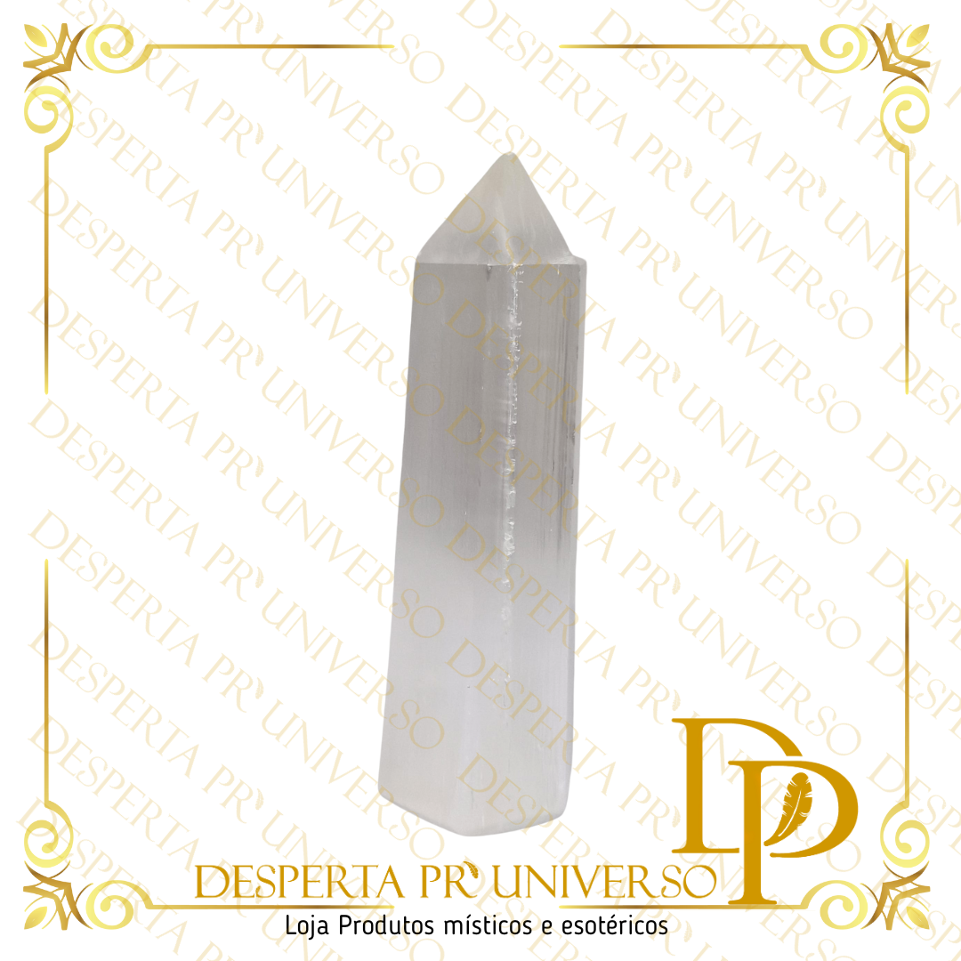 Selenite Obelisco 15cm