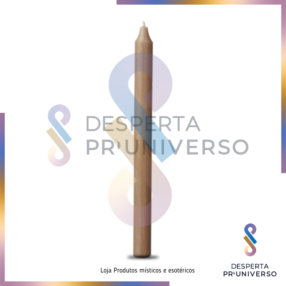 Vela de Mel (20 cm) — Adoçamento, Harmonia e Atração 🍯🕯️